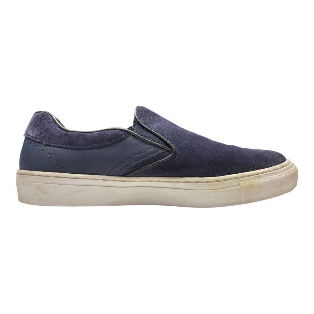 Ted Baker Slip on Sneakers in Suede Navy Size 40